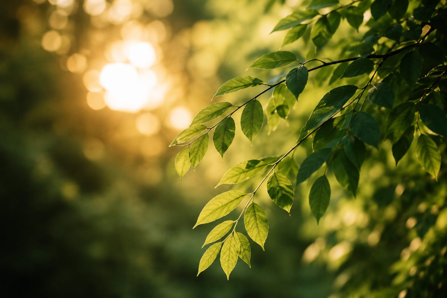 A calm forest clearing representing steady, ongoing practitioner growth