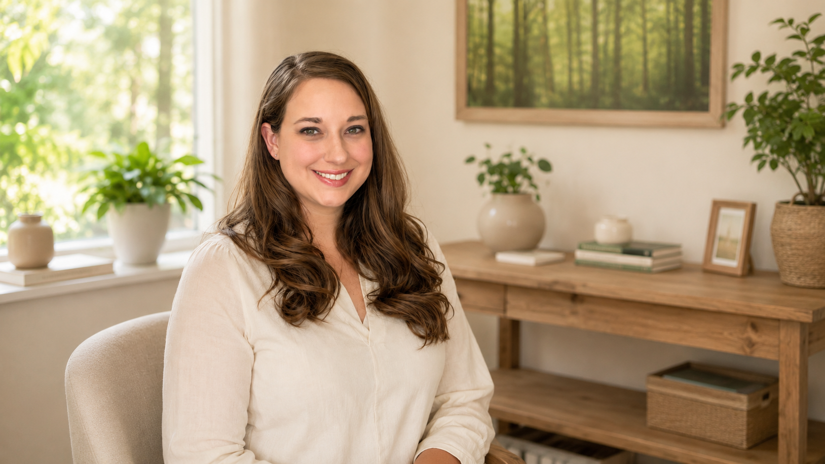 A calm, quiet treatment space for gentle CranioSacral and SomatoEmotional Release work